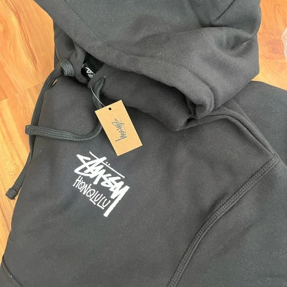Stussy Honolulu Chapter Hoodie - Black Size Small M L Or XL  